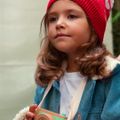 KID STORY detská zimná čiapka Merino sweet heart 8