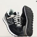 Topánky  New Balance WL574 black 9