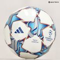 adidas UCL Junior 290 League football 23/24 white/silver metallic/bright cyan veľkosť 4 5