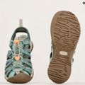 Dámske sandále KEEN Whisper granite green/peach parfait 9