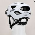 Cyklistická prilba ABUS Aduro 3.0 fleece biela 9