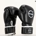 Boxerské rukavice Octagon Agat čierno-biele 10