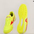 Pánske kopačky Mizuno Morelia Sala Elite TF safety yellow/fiery coral 2/galaxy silver 11