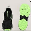 Detská bežecká obuv ASICS Gel-Venture 9 GS black/illuminate green 11