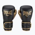 Boxerské rukavice Everlast Powerlock 2 black/gold 2