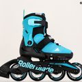 Detské kolieskové korčule Rollerblade Microblade aqua/black 10