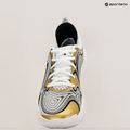 Basketbalové obuv Under Armour Spawn 6 white/black/metallic gold 15