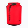 Vak Sea to Summit Lightweight 70D Dry Sack 4L Red ADS4RD Vodotesný vak 4