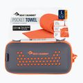 Rýchloschnúci uterák Sea to Summit Pocket Towel L outblack orange 3