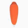 Vložka do spacieho vaku Sea to Summit Reactor Extreme Sleeping Bag Liner Mummy CT spicy orange/beluga 2