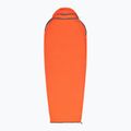 Vložka do spacieho vaku Sea to Summit Reactor Extreme Sleeping Bag Liner Mummy ST spicy orange/beluga