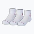 Detské ponožky Nike Air Jordan Jumpman Quarter 3 pairs white 2