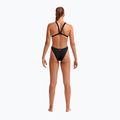 Funkita Jednodielne dámske plavky bez ramienok Still Black 3