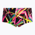 Pánske plavecké nohavice FUNKY TRUNKS Classic Trunks black and colour FT30M71387