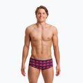 Pánske plavky Funky Trunks Sidewinder Trunks tmavomodro-červené FTS1M71411 5
