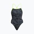 Funkita Dámske jednodielne plavky s popruhmi Šedá FS38L7141608 4