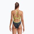 Funkita Dámske jednodielne plavky s popruhmi Šedá FS38L7141608 6