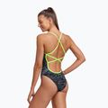 Funkita Dámske jednodielne plavky s popruhmi Šedá FS38L7141608 7