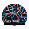 FUNKY TRUNKS Silikónová plavecká čiapka čierna FT997143200