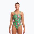 Funkita Jednodielne dámske plavky bez ramienok Zelená FKS020L7154912 2