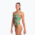 Funkita Jednodielne dámske plavky bez ramienok Zelená FKS020L7154912 3