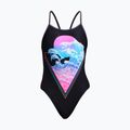 Funkita Jednodielne detské plavky s jedným ramienkom Black FS16G7155814