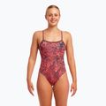 Funkita Twisted One Piece dámske plavky bodkované 5