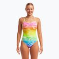 Dámske jednodielne plavky Funkita Diamond Back One Piece lake acid 5