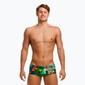 Pánske plavecké boxerky Funky Trunks Sidewinder lost forest 2