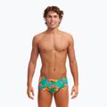 Pánske plavecké boxerky Funky Trunks Classic Trunks blue hawaii 2