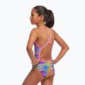 Detské jednodielne plavky Funkita Single Strap One Piece darkinjung sunset 2