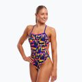 Dámske jednodielne plavky Funkita Twisted One Piece spike me