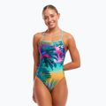Dámske jednodielne plavky Funkita Strapped In One Piece the beach 4