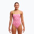 Dámske jednodielne plavky Funkita Strapped In One Piece duck duck goose 2