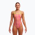 Dámske jednodielne plavky Funkita Single Strap One Piece poison pink 2