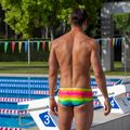 Pánske plavecké boxerky Funky Trunks Sidewinder Trunks melting mayhem 6
