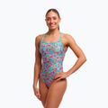 Dámske jednodielne plavky Funkita Diamond Back Planted Pink 3
