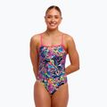 Dámske jednodielne plavky Funkita Single Strap One Piece lolly leopard