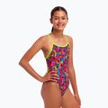 Detské jednodielne plavky Funkita Single Strap One Piece swan city