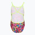 Detské jednodielne plavky Funkita Single Strap One Piece swan city 2