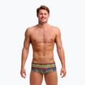 Pánske plavecké boxerky Funky Trunks Sidewinder Trunks packed up 2