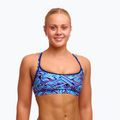 Vrchný diel plaviek Funkita Sports Top blue bits