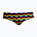Pánske plavky Funky Trunks Classic Brief in rainbow