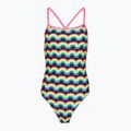 Dámske jednodielne plavky Funkita Strapped In One piece rainbowie