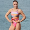 Dámske jednodielne plavky Funkita Strapped In One piece meadow made 3