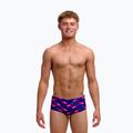 Detské plavecké boxerky Funky Trunks Sidewinder Trunks flocked up 2