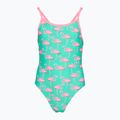 Detské jednodielne plavky Funkita Single Strap One Piece go flamingo!