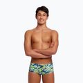 Detské plavecké boxerky Funky Trunks Sidewinder Trunks scaled black