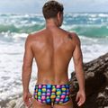 Pánske plavecké boxerky Funky Trunks Sidewinder Trunks pine gap 4