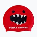 Plavecká čiapka Funky Trunks Silicone red monster
